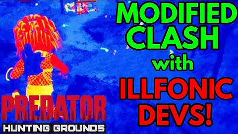 PLAYING WITH ILLFONIC | WILD MODIFIED CLASH | PREDATOR: HUNTING GROUNDS