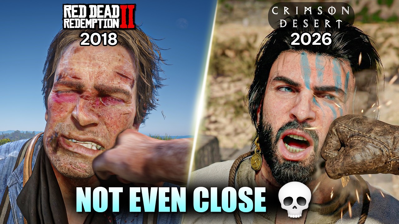 Crimson Desert vs RDR2 – Is This Next-Gen? 👀