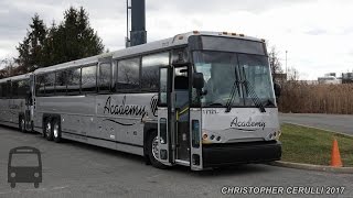 A FIRST LOOK AT NJ TRANSIT ACADEMY'S NEW BUSES 17121 AND 17122