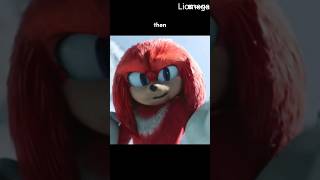 Goofy ahh knuckles glow up #soniccharacters