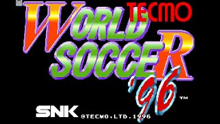 Longplay Casual - Tecmo World Soccer '96 (Neo Geo) HD 1996