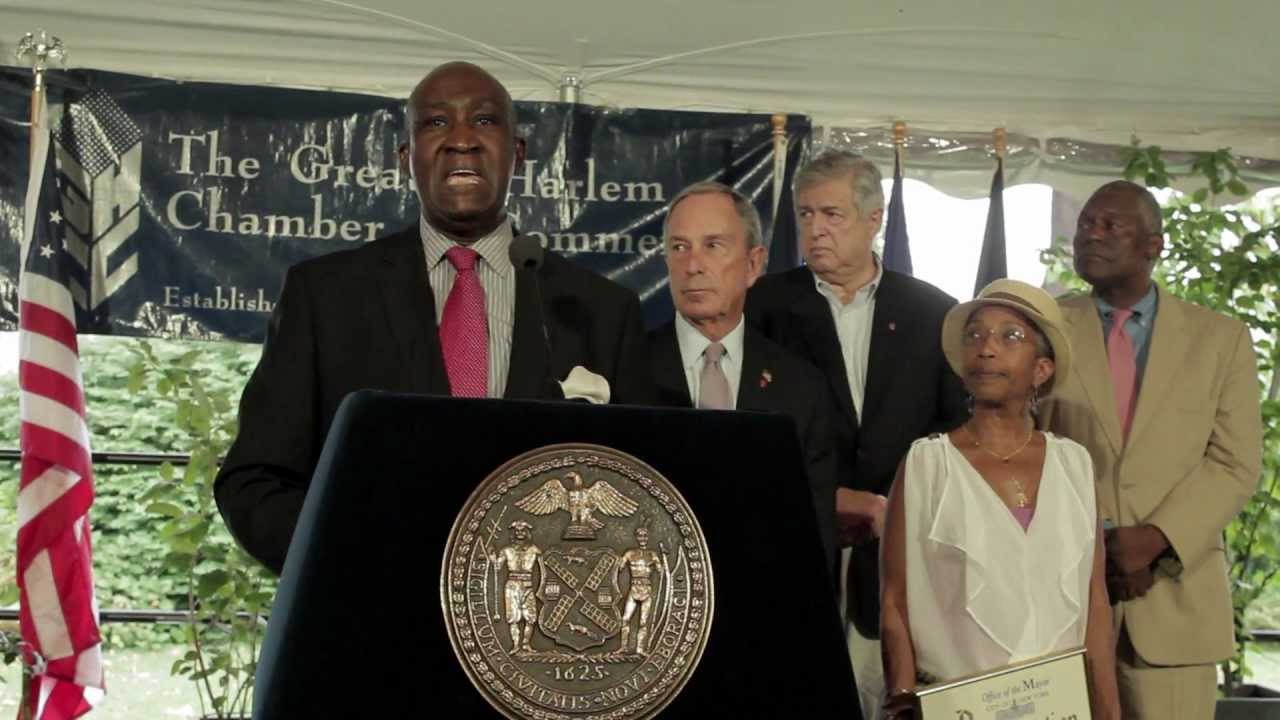 Announcement of Passing of Sylvia Woods, Queen of Soul Food, at Gracie Mansion