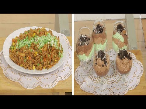 طريقة عمل أرز محمر بالجمبري