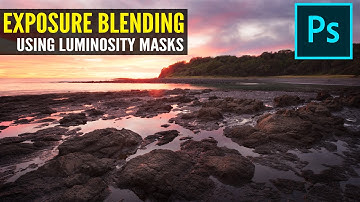 Exposure Blending Tutorial (With Luminosity Masks) - ADVANCED Photoshop Techniques