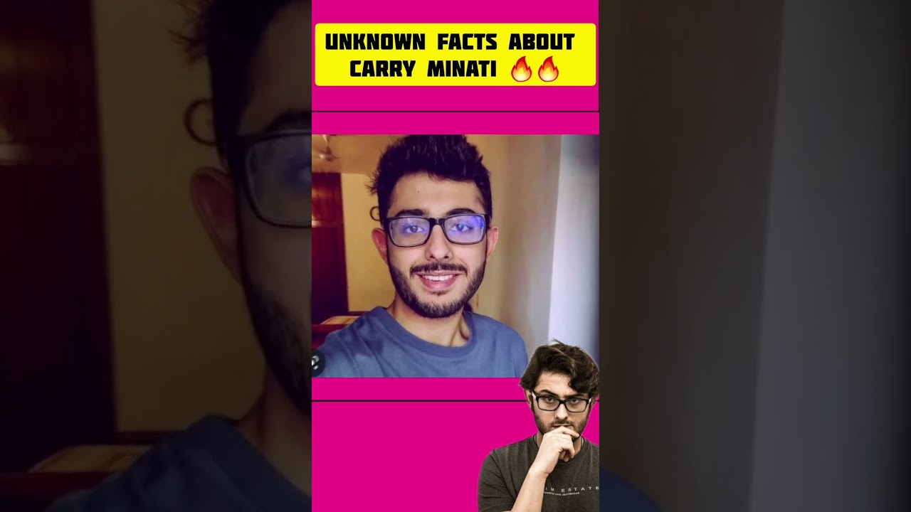 Facts about carry minute || carryminati
