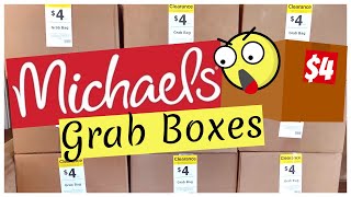 MICHAELS GRAB BAGS | OPENING 9 MYSTERY BOXES WORTH OVER $1,400!