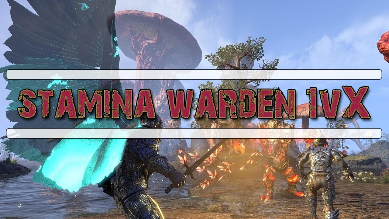 Stamina Warden 1vX - Elder Scrolls Online: HOTR