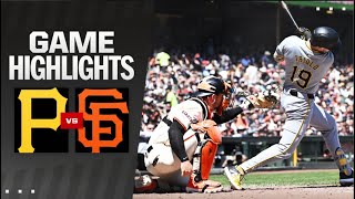 Pirates vs. Giants Game Highlights (4\/28\/24) | MLB Highlights