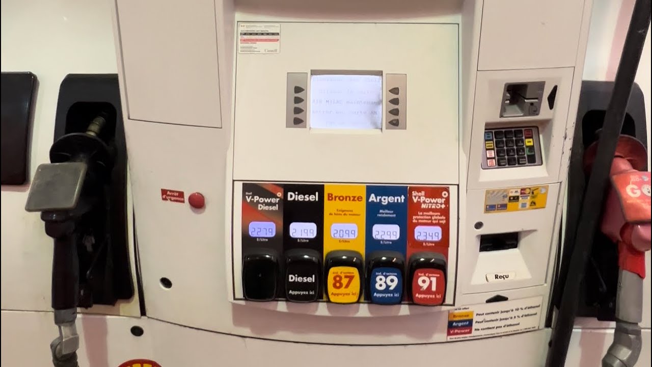 Как заправить автомобиль в Канаде. Как определить машина бензин или ...