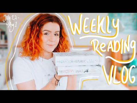 Cosy rainy walks, tea unboxing and book mail | Weekly Reading Vlog