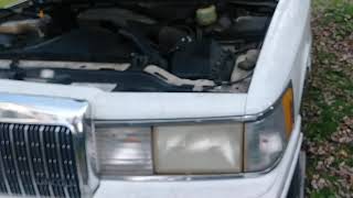 1993 Lincoln Town Car cooling system flush part.  1