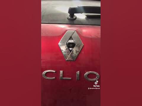 Камера заднего вида Рено в значке Renault rear view camera in badge ...