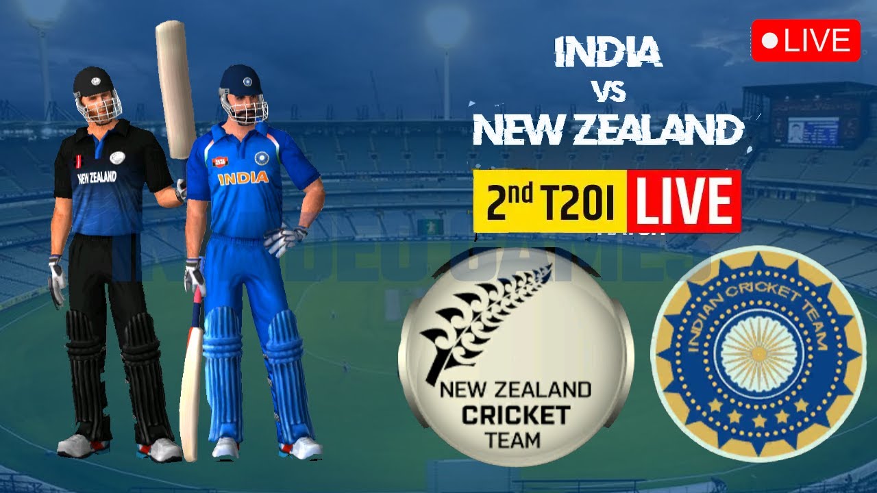 🔴 LIVE - 2nd T20 India vs New Zealand IND vs NZ Real Cricket 2022 2023 Series Tour Mode Gameplay
