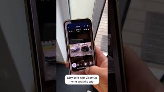 ZoomOn app 📱🏠 Motion Detection 🏃‍♂️👀 #securitycameraapp