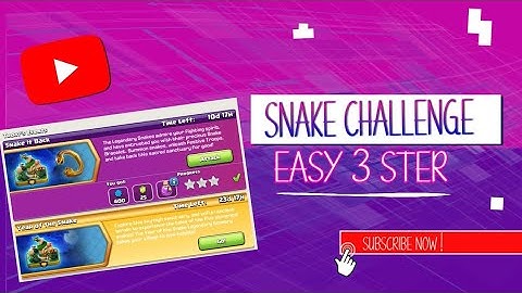 Easily 3 Star Snake It Back Challenge (clash of clans)