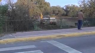 Iniciaron trabajos para el by pass sobre el puente Tablada