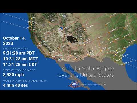 Annular solar eclipse on October 14, 2023 is 6 months away Annular solar eclipse on October 14, 2023 is 6 months away