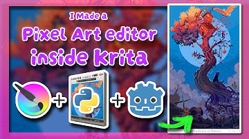 Pixel Art Timelapse & Animation #1 | KRITA + K-SPRITE + GODOT