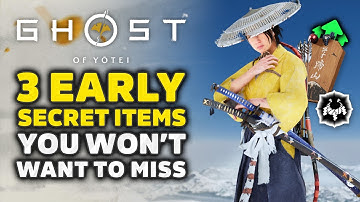 Ghost Of Yotei - 3 EARLY Secret Items You Won