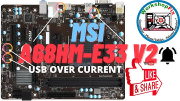 MSI A68HM-E33 V2 - USB OVER CURRENT, AUTO SHUTDOWN IN 15MINUTES