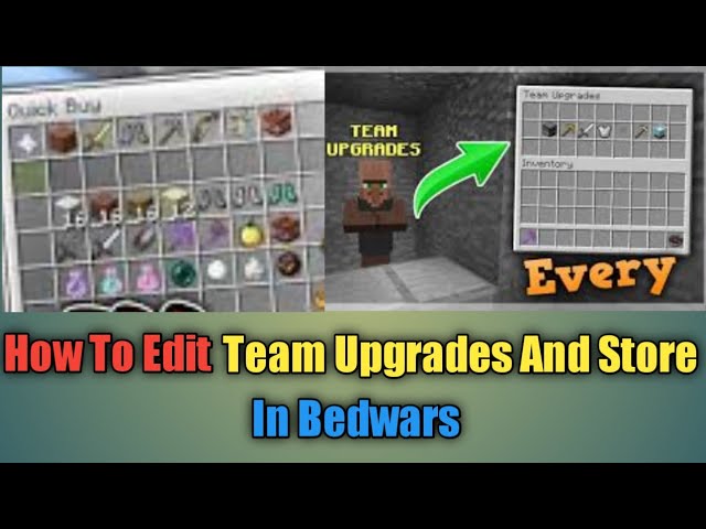 Team Upgrades, BedWars Wiki