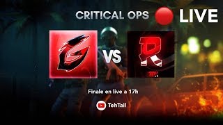 Finale du tournoi Critical Ops France | Ghost vs R3Dx [FR]