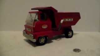 Vintage Tin Toy Dump Truck Giant Seven 60s-70s Japan