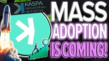 $KAS KASPA🔥- TRILLION DOLLAR INSTITUTIONS CONFIRM THEY ARE BUYING UP KASPA! [BOTTOM IS IN?!]
