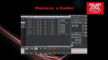 Macros in Cuelist/ The Release me Macro