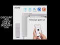 MaiHa Tuya Wifi Electric Smart Curtain Motor Motorized System Scalable 20cm Track Rod Intelligent Su
