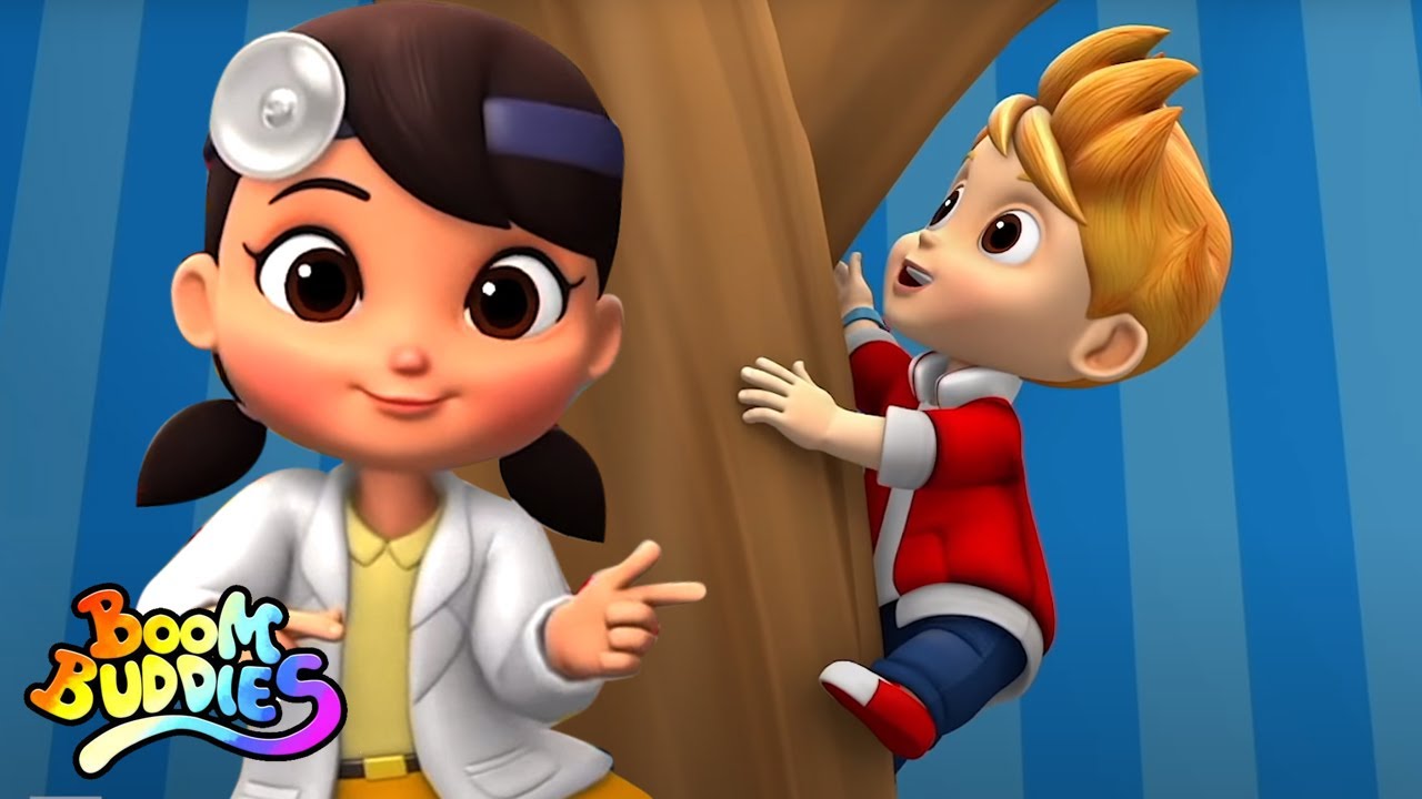 Canção do médico, Musica para bebes, Desenho animado, Boom Buddies  Português