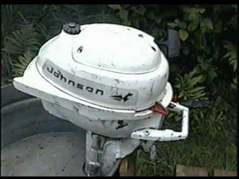 Compression Test on 1962-3hp Johnson Outboard Part 2/2 - YouTube
