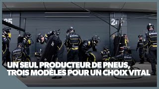F1 : un seul producteur de pneus, trois modèles pour un choix vital