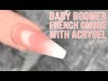 How to Sculpt a Baby Boomer / French Ombre With AcryGel