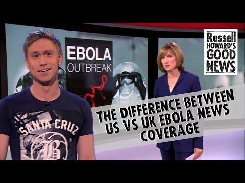 British Comedian Compares Ebola Coverage in US vs UK