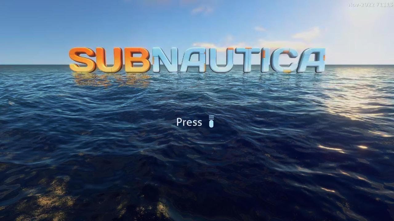 Subnautica title screen and music - YouTube
