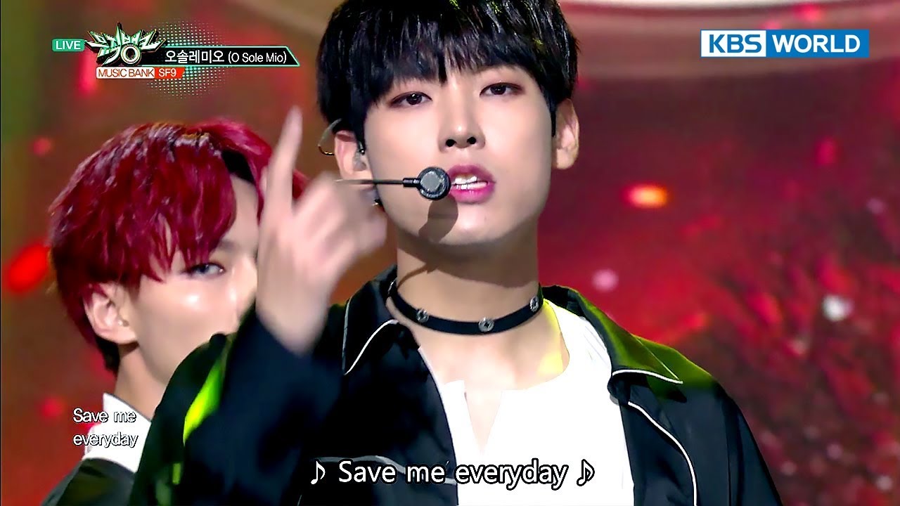 SF9 - O Sole Mio (오솔레미오) [Music Bank / 2017.10.20] - YouTube