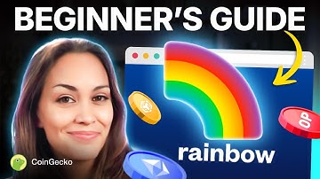 Smoothest Crypto Wallet?? Beginner’s Rainbow Wallet Tutorial in 2025 🌈
