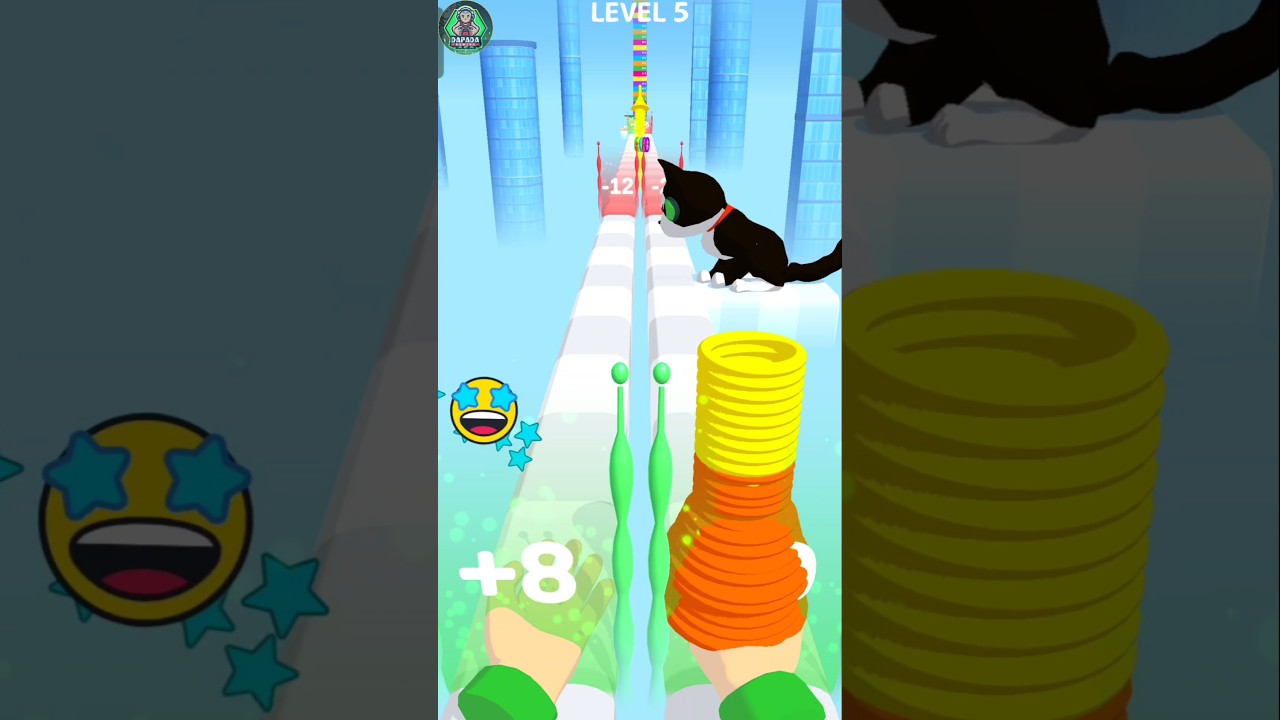 Colorful Toy Spring Fun 🌈✨ | Satisfying Spring Game 