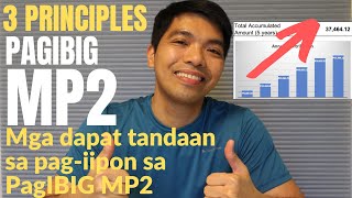 Three (3) MP2 Principles of Saving - Important Things to Note for MP2 Savings -