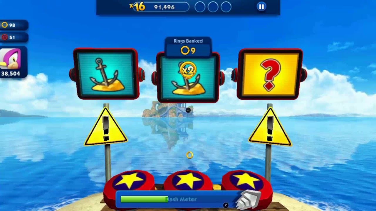 Cool Fullscreen Reverse Android Gameplay HD - Sonic Dash (Knuckles Run ...