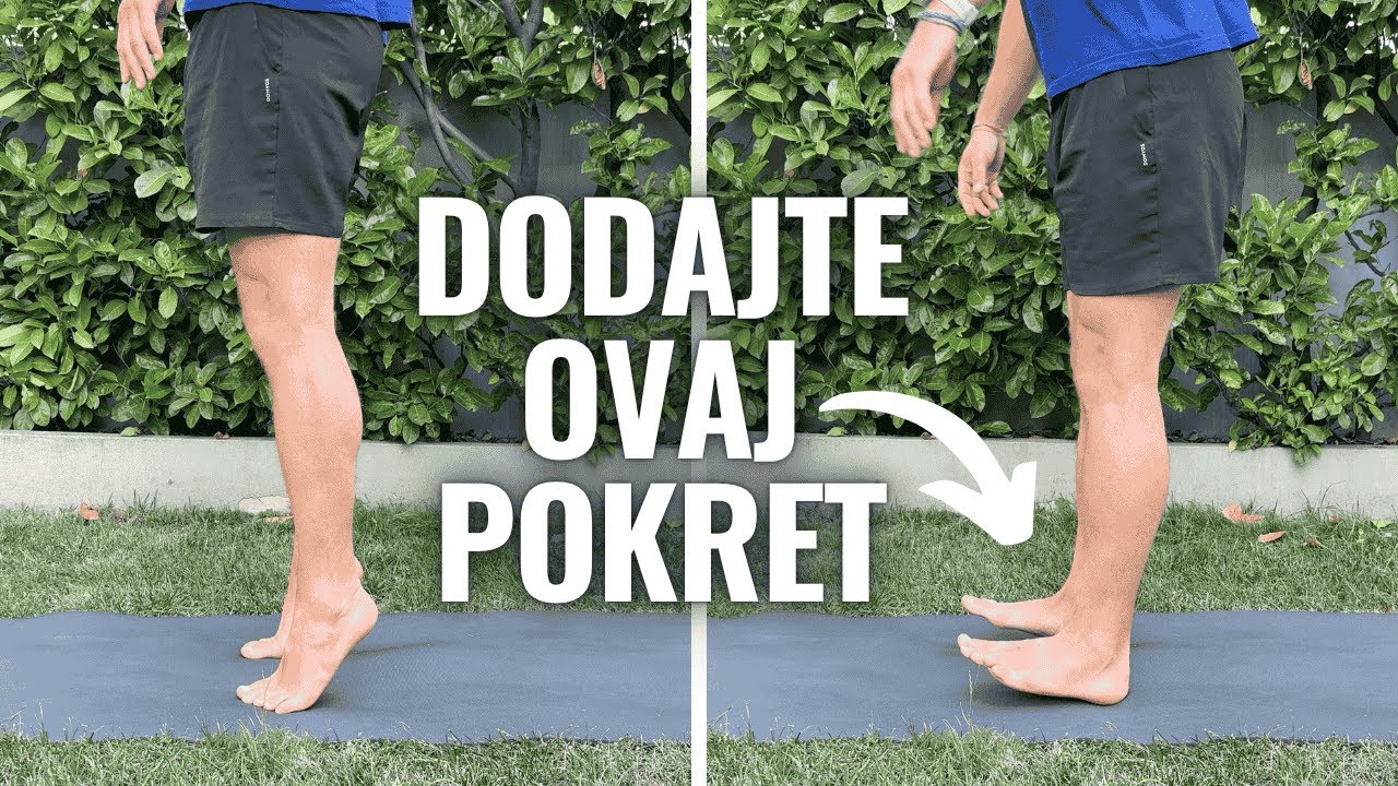 Podizanje na prste - Dodajte ovaj pokret za još bolje učinke!