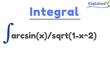 Integral of arcsin(x)/sqrt(1-x^2) (substitution)