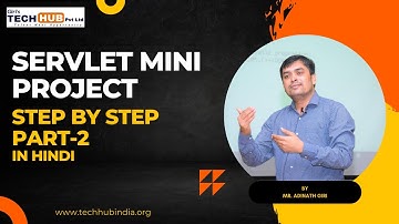 jsp Servlet Mini Project Sample in Hindi | Part 2