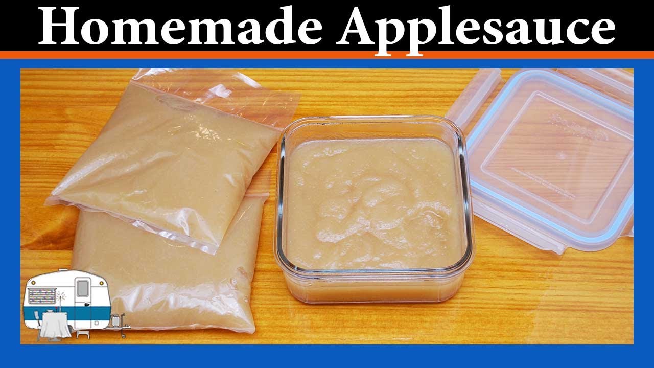 Easy Homemade Applesauce YouTube