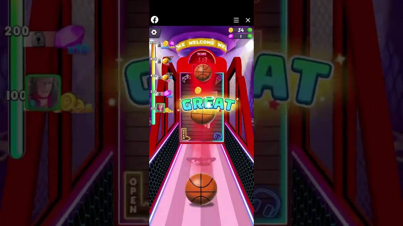 Basketball 🏀 games  on facebook 