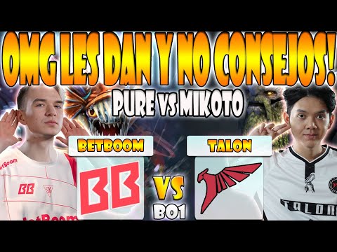 BETBOOM VS TALON [BO1] PURE, GPK, TORONTOTOKYO VS MIKOTO, NATSUMI, WS - BLAST SLAM 2 - DOTA 2