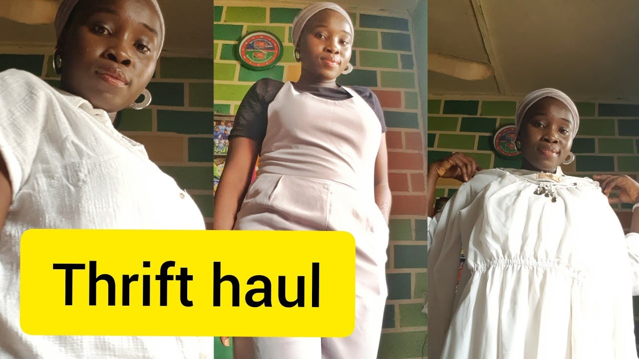 Thrift haul Nigeria cheapest cloth shopping 👗 YouTube