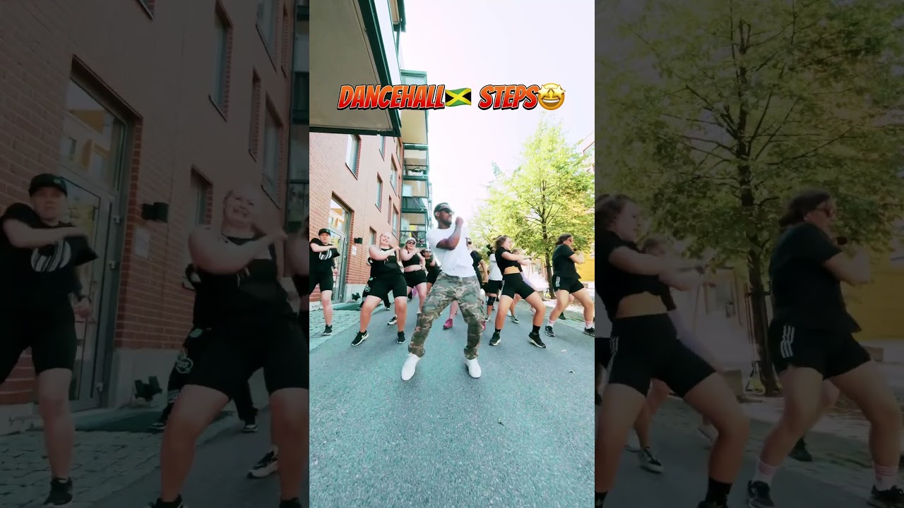 Some sizzling 🥵 dancehall🇯🇲steps 