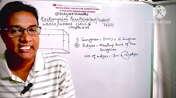 RECTANGULAR PARALLELOPIPED/CUBOID/CUBE||MENSURATION||PART-1
